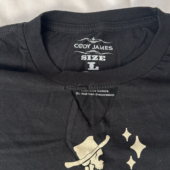 Cody James Cut Tshirt, Size L - Picture 3 of 3
